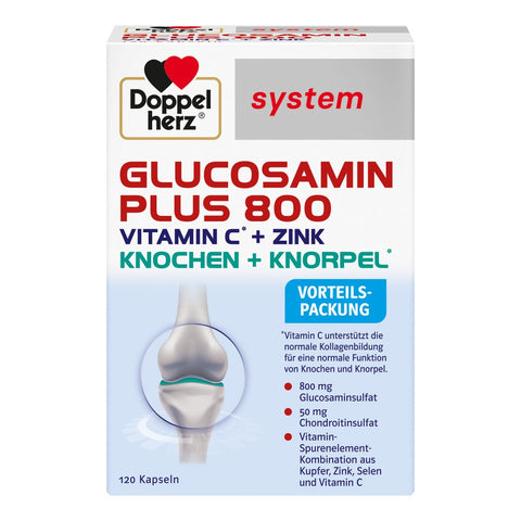 Doppelherz system Glucosamine Plus 800 with glucosamine and chondroitin (120 tablets)
