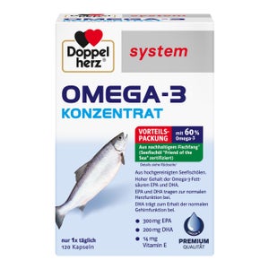 Doppelherz system Omega-3 concentré (120 gélules)