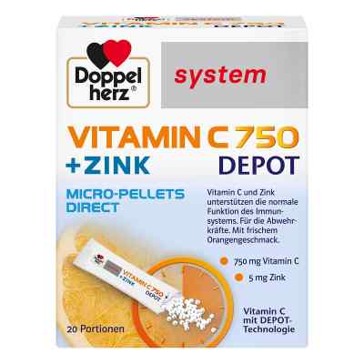 Doppelherz Vitamin C7 50 Depot system granulés (20 pièces)