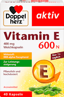 Doppelherz Vitamin E 600N gélules (40 pièces)