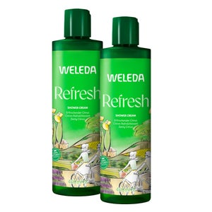 Weleda Refresh crème de douche Citrus (2 x 400 ml)