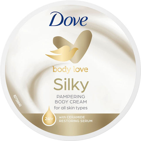Dove Body Cream Silky (300 ml)