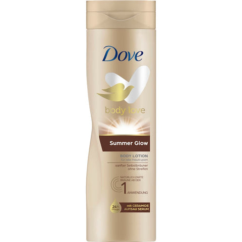 Dove Body love summer glow lotion pour le corps (250 ml)