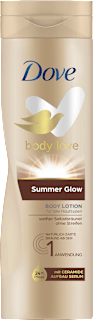 Dove Body love summer glow lotion pour le corps (250 ml)