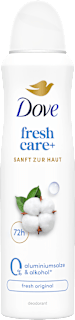 Dove spray déodorant fresh original (150 ml)