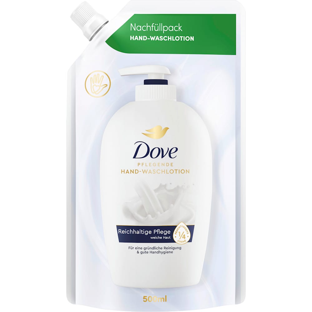Dove savon liquide, lotion lavante pour les mains nourrissante, recharge 500 ml