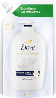 Dove savon liquide, lotion lavante pour les mains nourrissante, recharge 500 ml