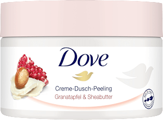 Dove Gommage corporel Grenade et beurre de karité, 225 ml