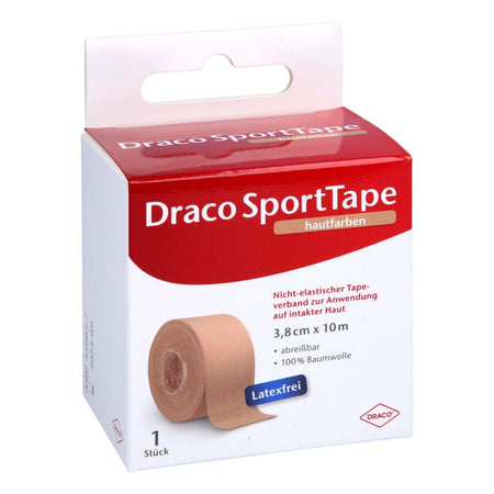 Draco bande adhésive couleur peau (3,8 cm x 10 m, 1 pièce)