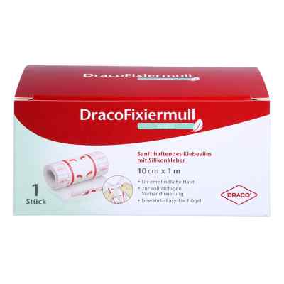 Dr. Ausbüttel Dracofixiermull Sensitiv gaze de fixation 10 cm x 1 m (1 pièce)