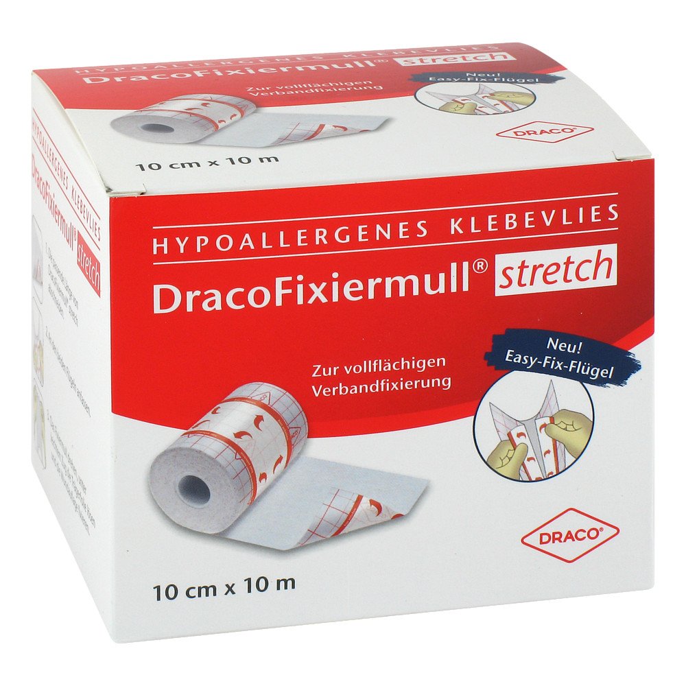 Dr. Ausbüttel Dracofixiermull extensible 10 cm x 10 m (1 pièce)