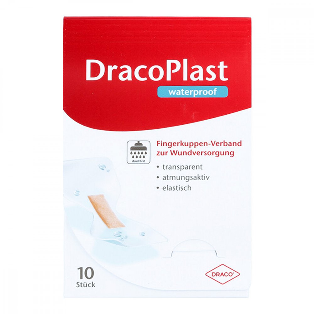 Dracoplast pansements pour doigts imperméables (10 pièces)