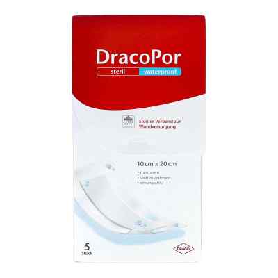 Dr. Ausbüttel Dracopor pansement stérile imperméable 20x10cm (5 pièces)