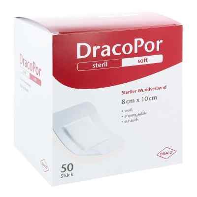 Dracopor pansement 8x10 cm stérile (50 pièces)