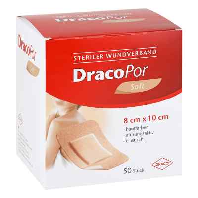 Dracopor pansement 8x10 cm stérile couleur chair (50 pièces)