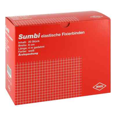 Dr. Ausbüttel Dracosumbi bande de fixation 8 cm x 4 m blanc (20 pièces)