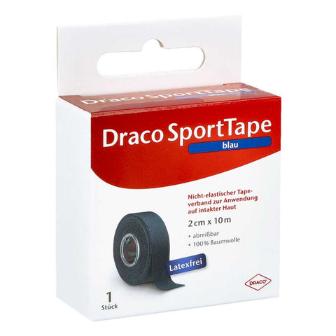 Dracotape bandage 10 m x 2 cm blue (1 piece)