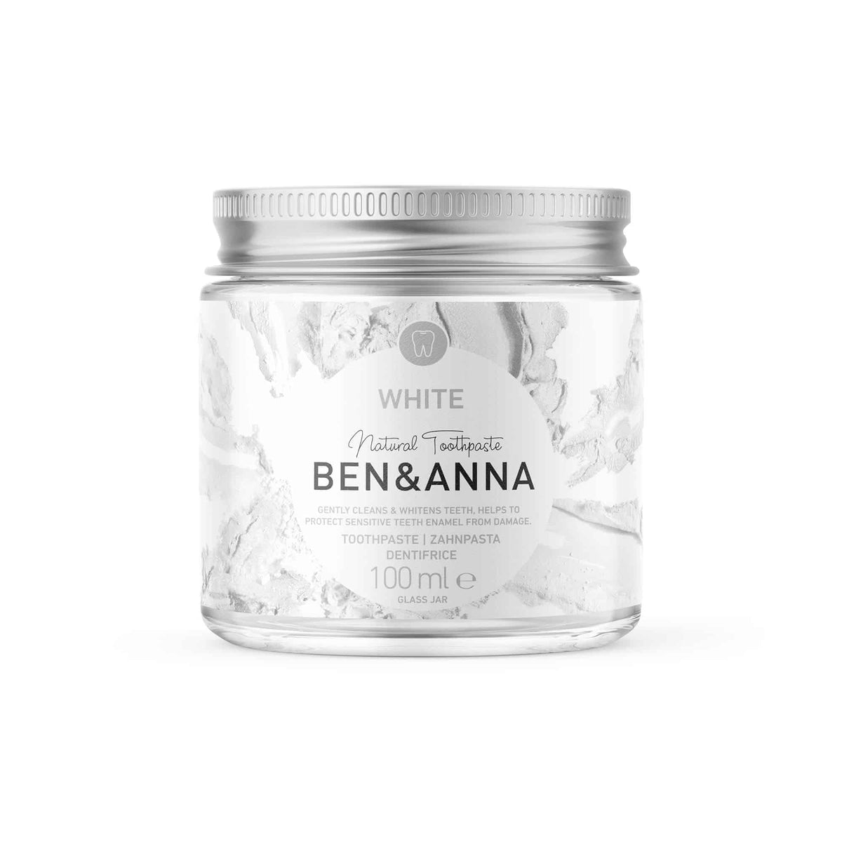 Ben & Anna - Dentifrice White (100 ml)