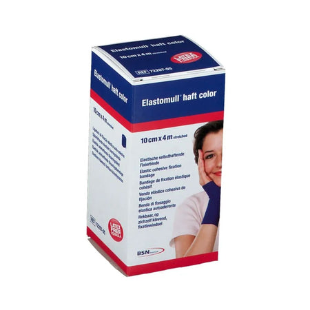 Elastomull® haft color 10 cm x 4 m bleu (1 pièce)