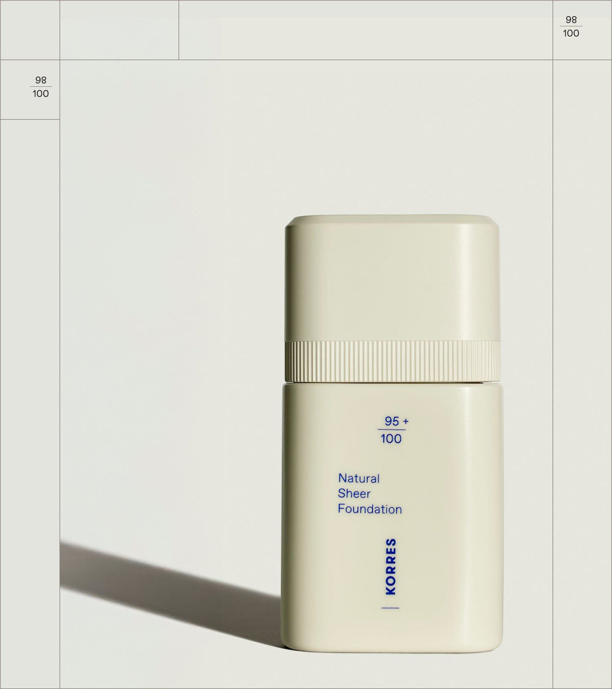KORRES Natural Sheer Foundation Medium 02 (30 ml)