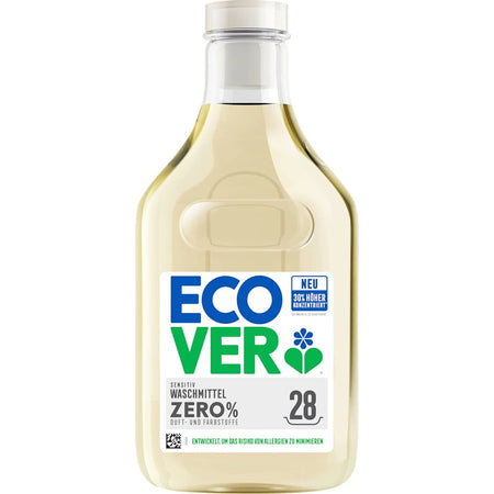 ECOVER Détergent liquide Zero Sensitiv (28 lavages)