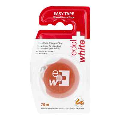 Edelwhite Dentaltape fil dentaire ciré 70 m (1 pièce)