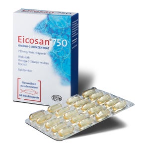 Truw Eicosan 750 concentré d'oméga-3 en capsules molles (60 gélules)