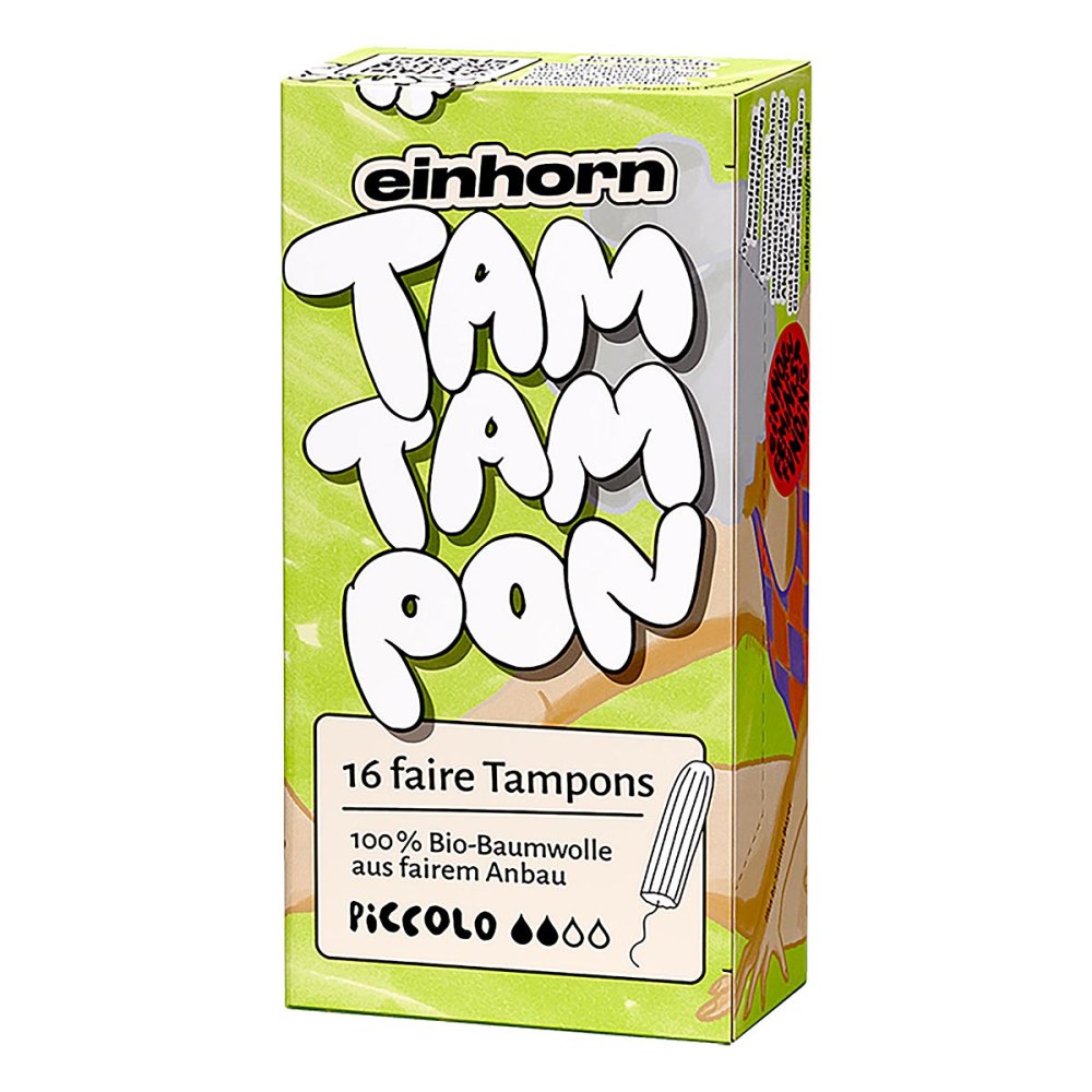 einhorn TamTampons piccolo (16 pièces)