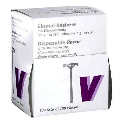 Vivomed Rasoir jetable à lame unique non stérile (100 pièces)