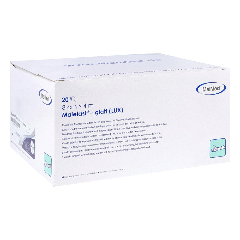 Param bande de fixation élastique 8 cm x 4 m en cellophane (20 pièces)