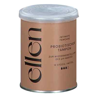 Ellen tampon probiotique moyen (12 pièces)