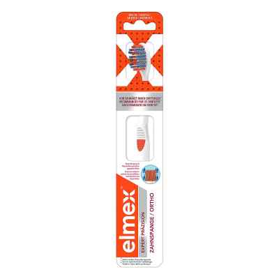 Elmex Expert brosse à dents douce de précision pour appareil dentaire (1 pièce)