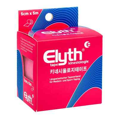 Kanzlsperger GmbH Elyth Tape Kinésiologie 5 cm x 5 m rouge (1 pièce)