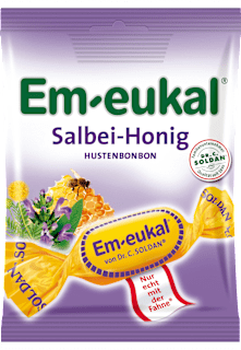 Em-eukal Bonbons sauge-miel (75 g)