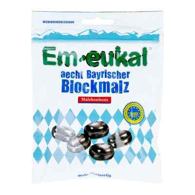 Em Eukal Bonbons authentique malt bavarois en bloc (100 g)