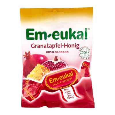 Em Eukal Bonbons grenade-miel avec sucre (75 g)
