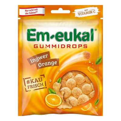Em Eukal gommes gingembre-orange sucrées (90 g)