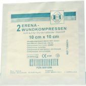 Erena compresses stériles non tissées 10x10 cm (2 pièces)