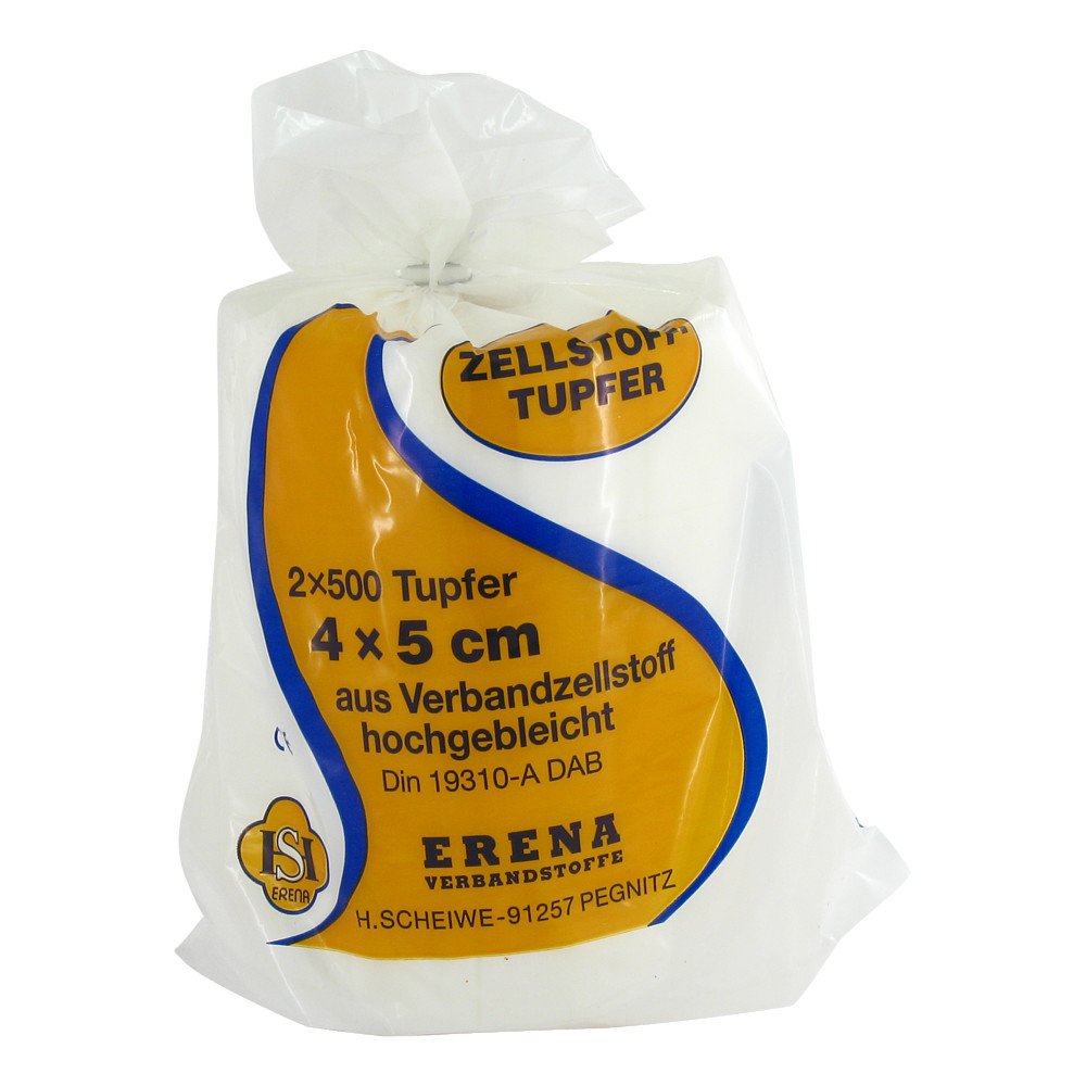 Erena tampons de cellulose 4x5 (2x500 pièces)