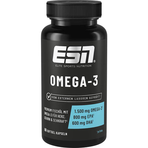 ESN Omega-3 Softgel gélules (60 pièces, 81 g)