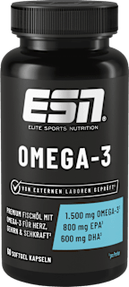 ESN Omega-3 Softgel gélules (60 pièces, 81 g)
