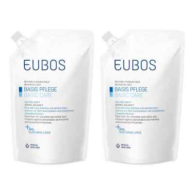 Eubos baume pour la peau F lotion recharge (2x400 ml)