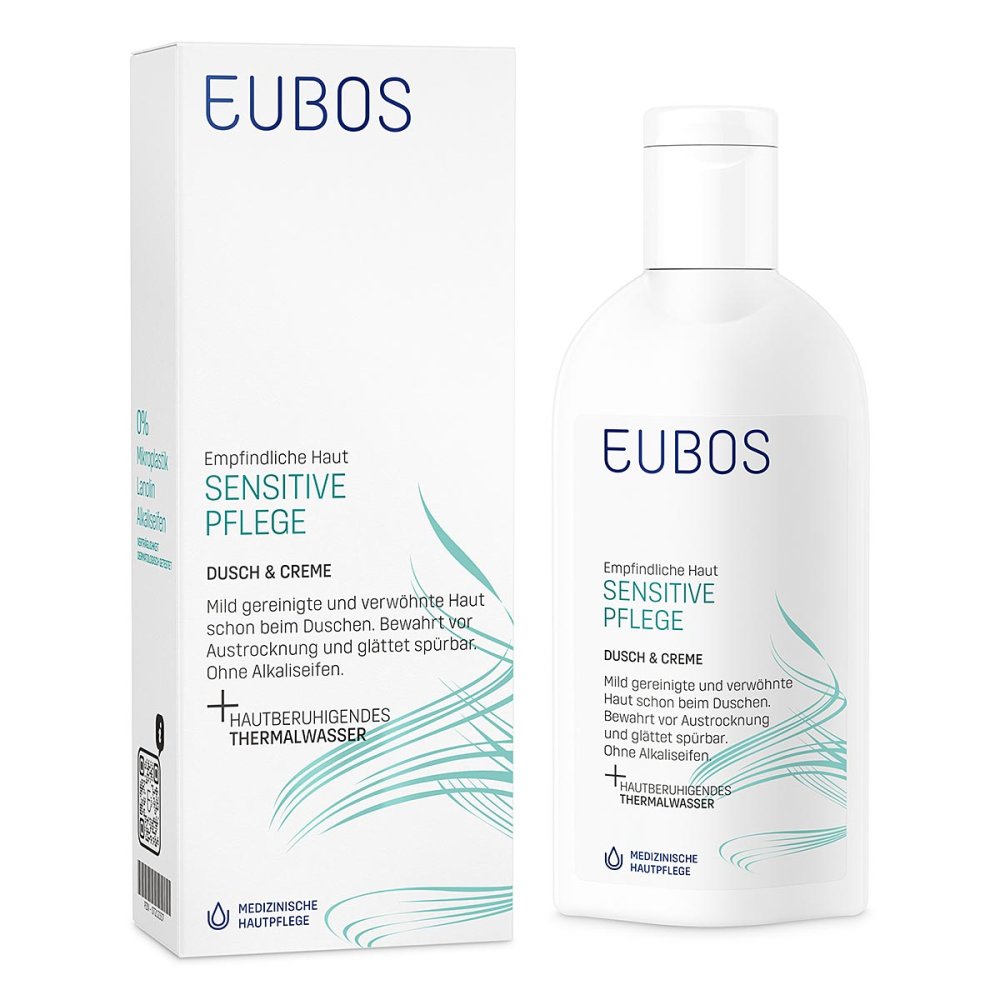 Eubos Sensitive douche & crème (200 ml)