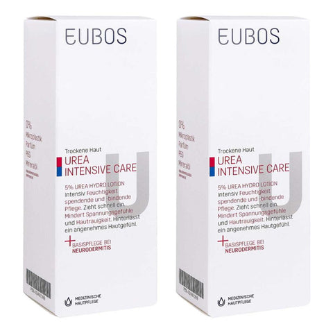 Eubos Peau sèche urée 5% lotion hydratante (2x200 ml)