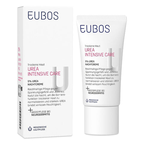Eubos crème de nuit pour peau sèche à l'urée 5% (50 ml)