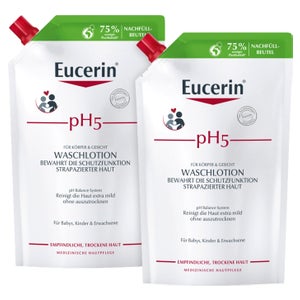 Eucerin pH5 lotion lavante peaux sensibles (2 x 400 ml)
