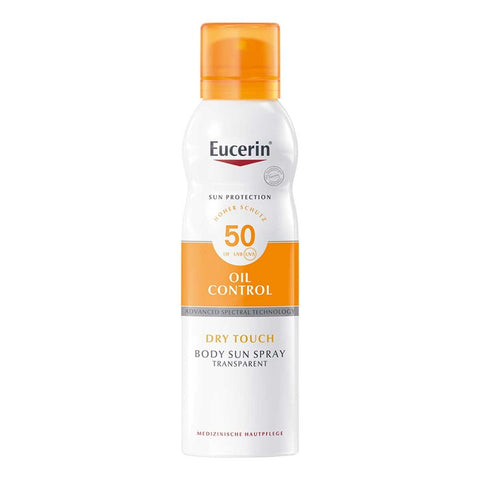 Eucerin Sun Oil Control Dry Touch spray corporel SPF 50 (200 ml)