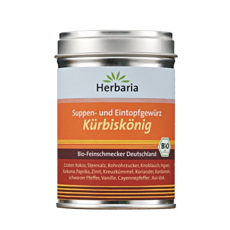 Herbaria épices pour soupe Kürbiskönig bio (90 g)