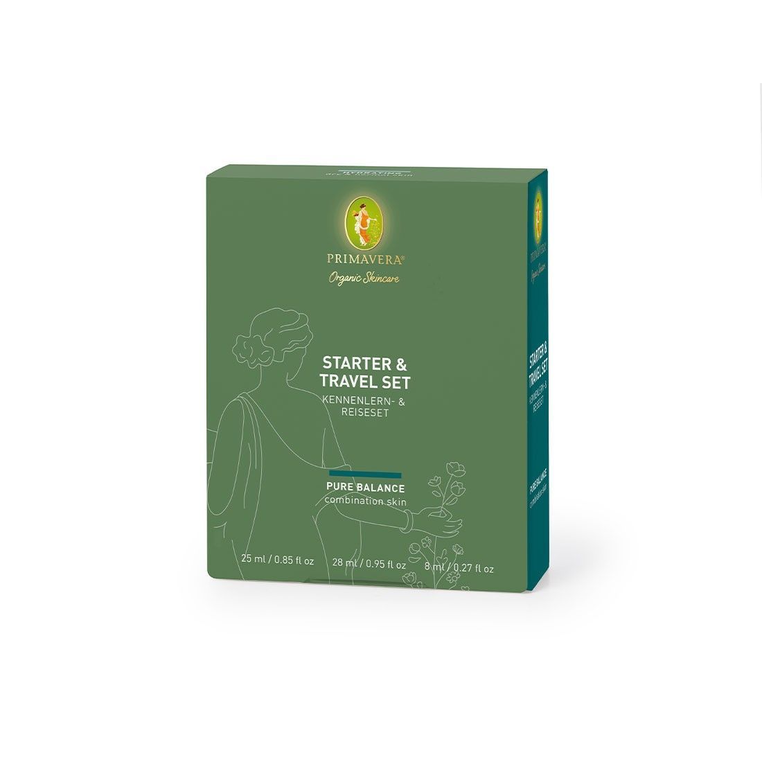 Primavera Organic Skincare Starter & Traveler Set Pure Balance (1 pièce)
