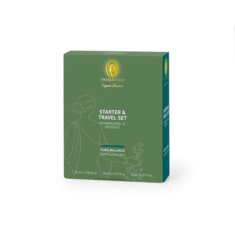 Primavera Organic Skincare Starter & Traveler Set Pure Balance (1 pièce)